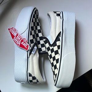 Vans Stackform Checkered Slip On